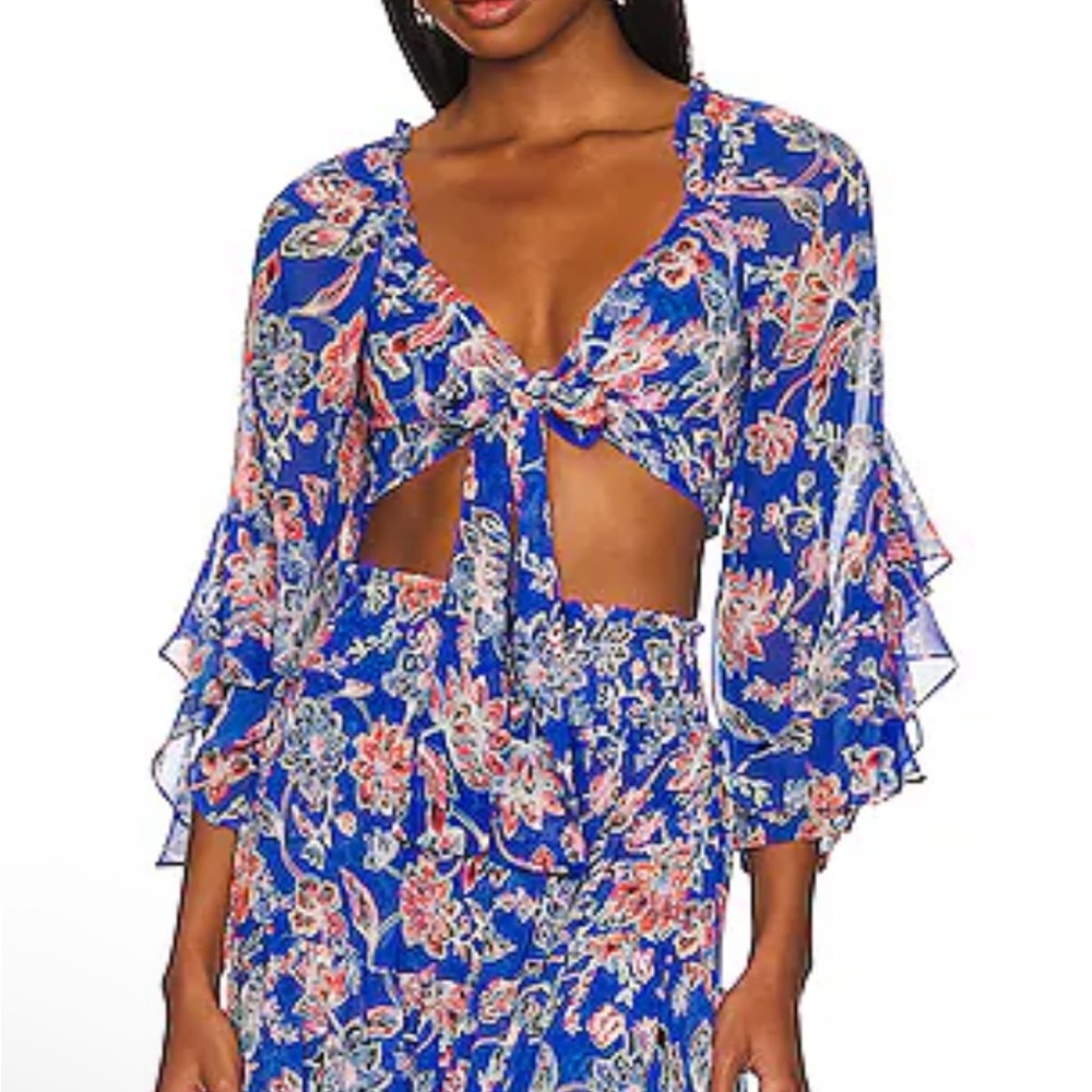 Misa Los Angeles Ancora Top in Sireneuse Floral